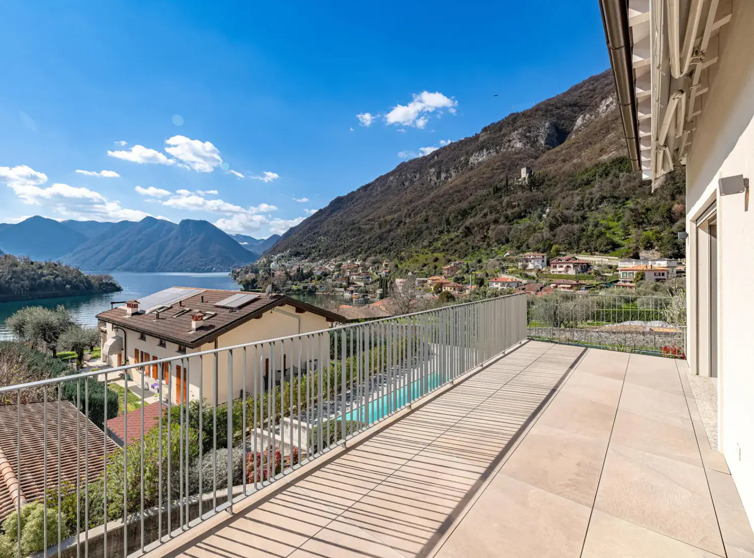 Top Floor over the Pool, Ossuccio — Lake Como, Italy — photo 1