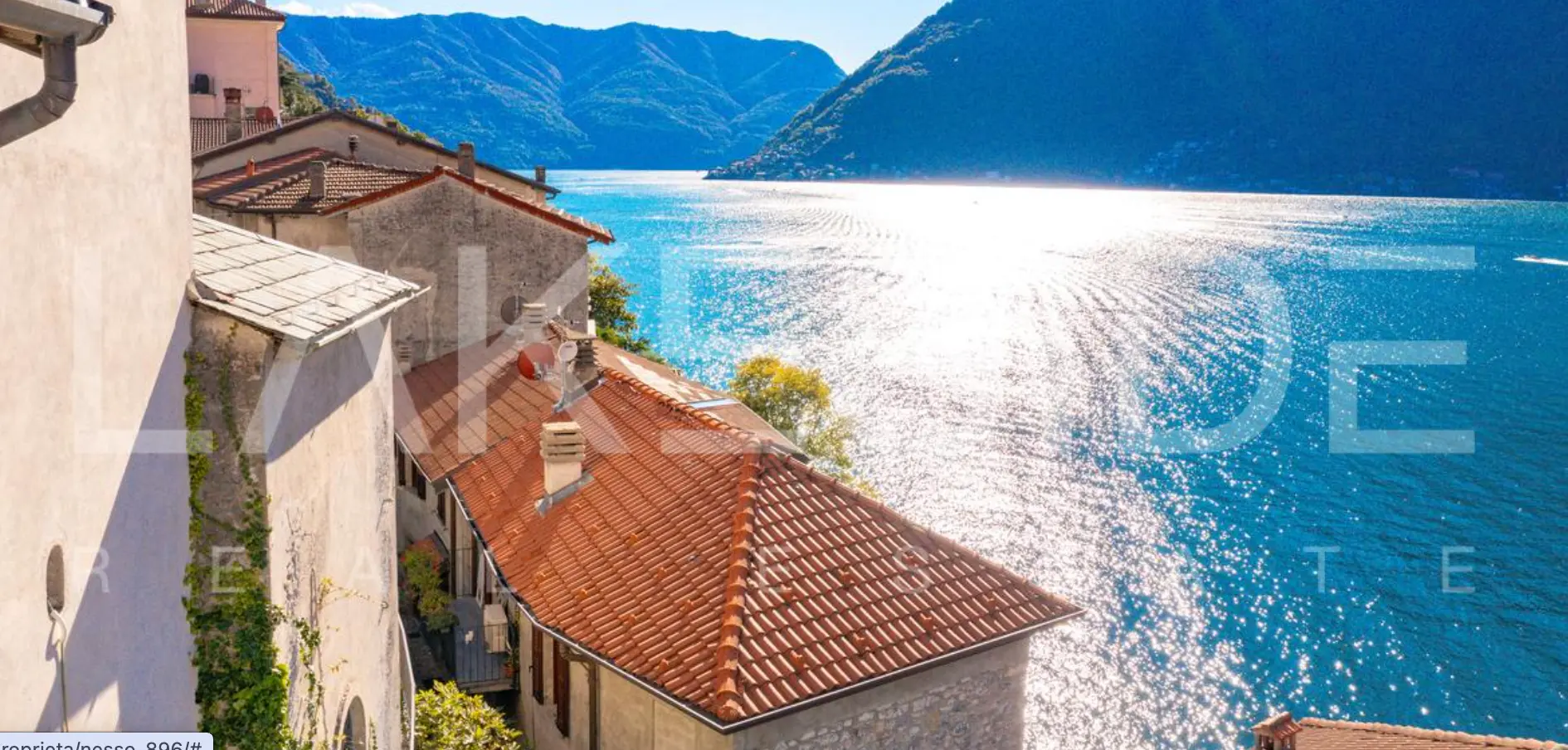 Lakefront House, Nesso, interior detail