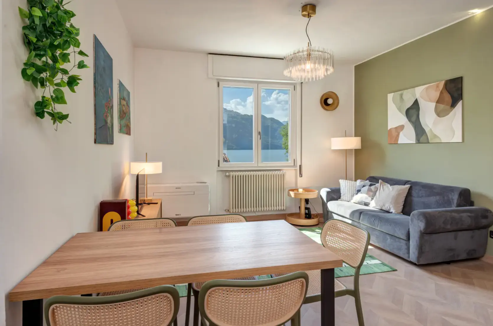 Sage Green Lake Apartment, Lake Como — Lake Como, Italy