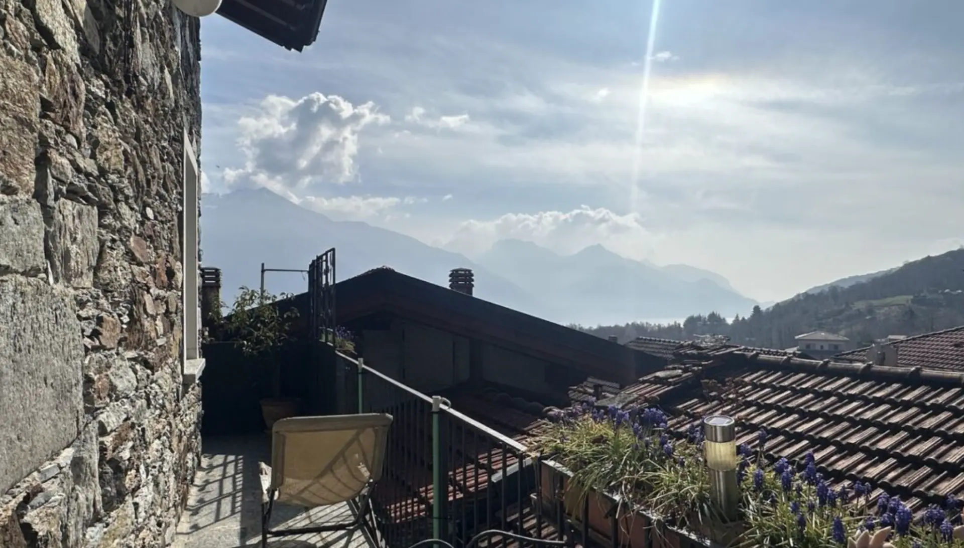 Stone, Light and the Lake — Lake Como, Italy — photo 1