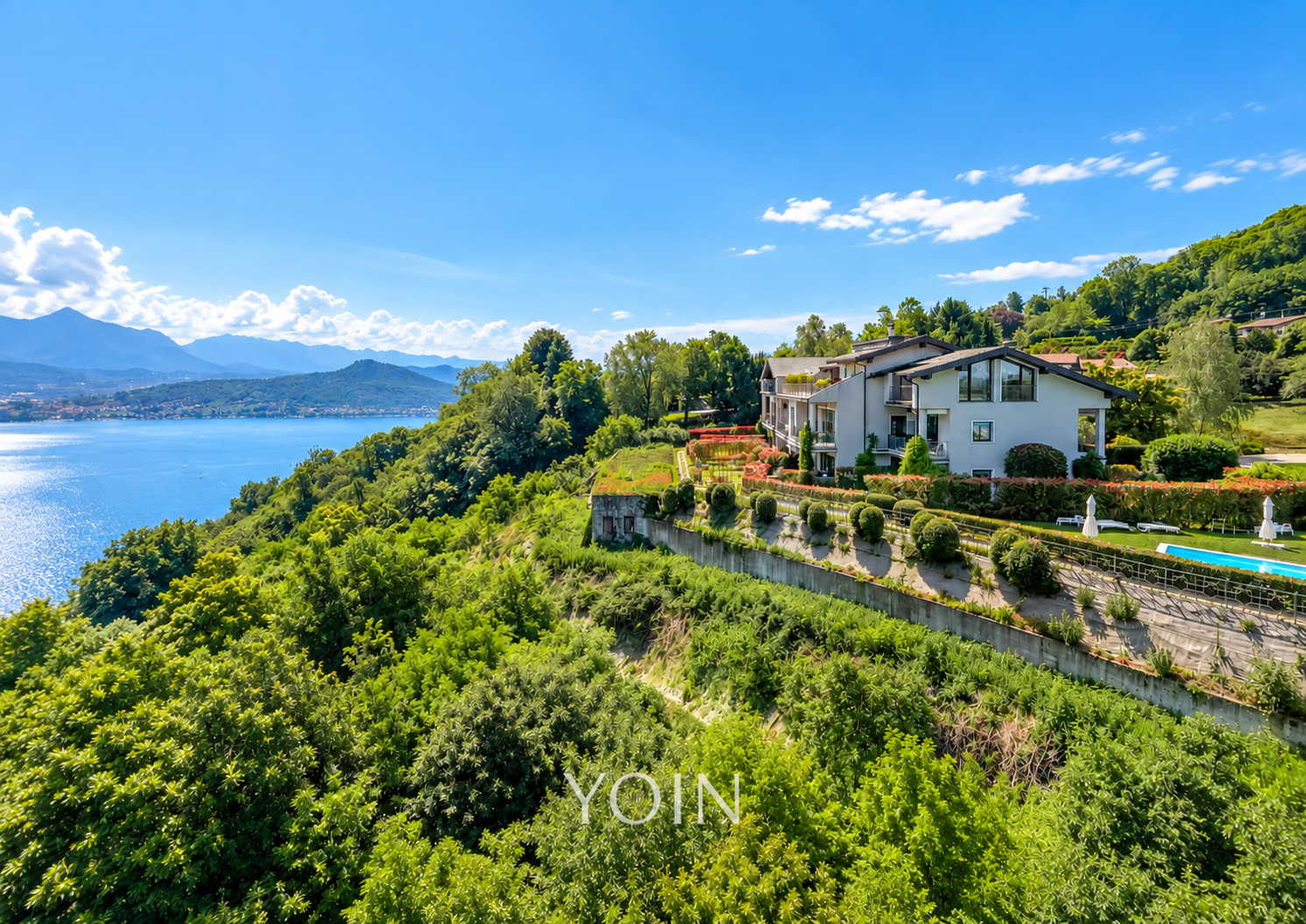 Penthouse over Arona, Lake Maggiore — Lake Maggiore, Italy — photo 1