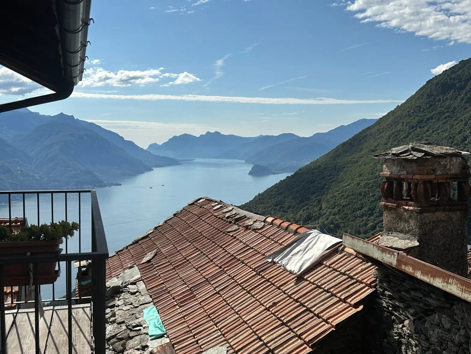Stone and the Lake, Carcente — Lake Como, Italy — photo 3