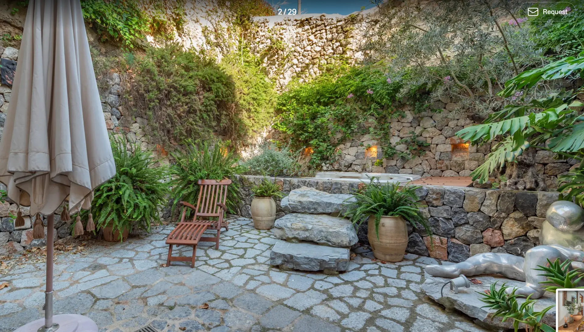 Mestre Stone House, Deià, context detail
