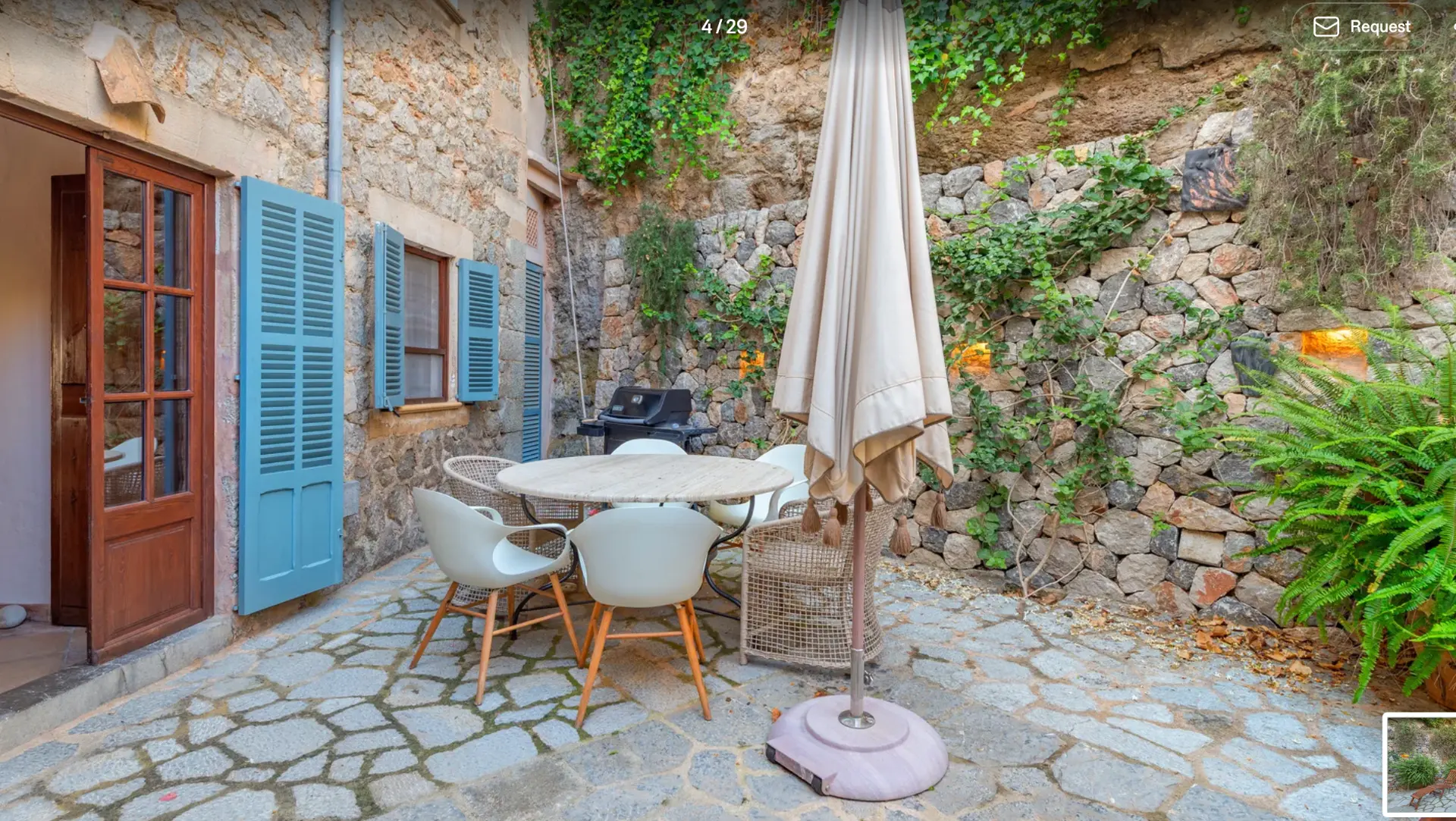 Mestre Stone House, Deià, interior detail