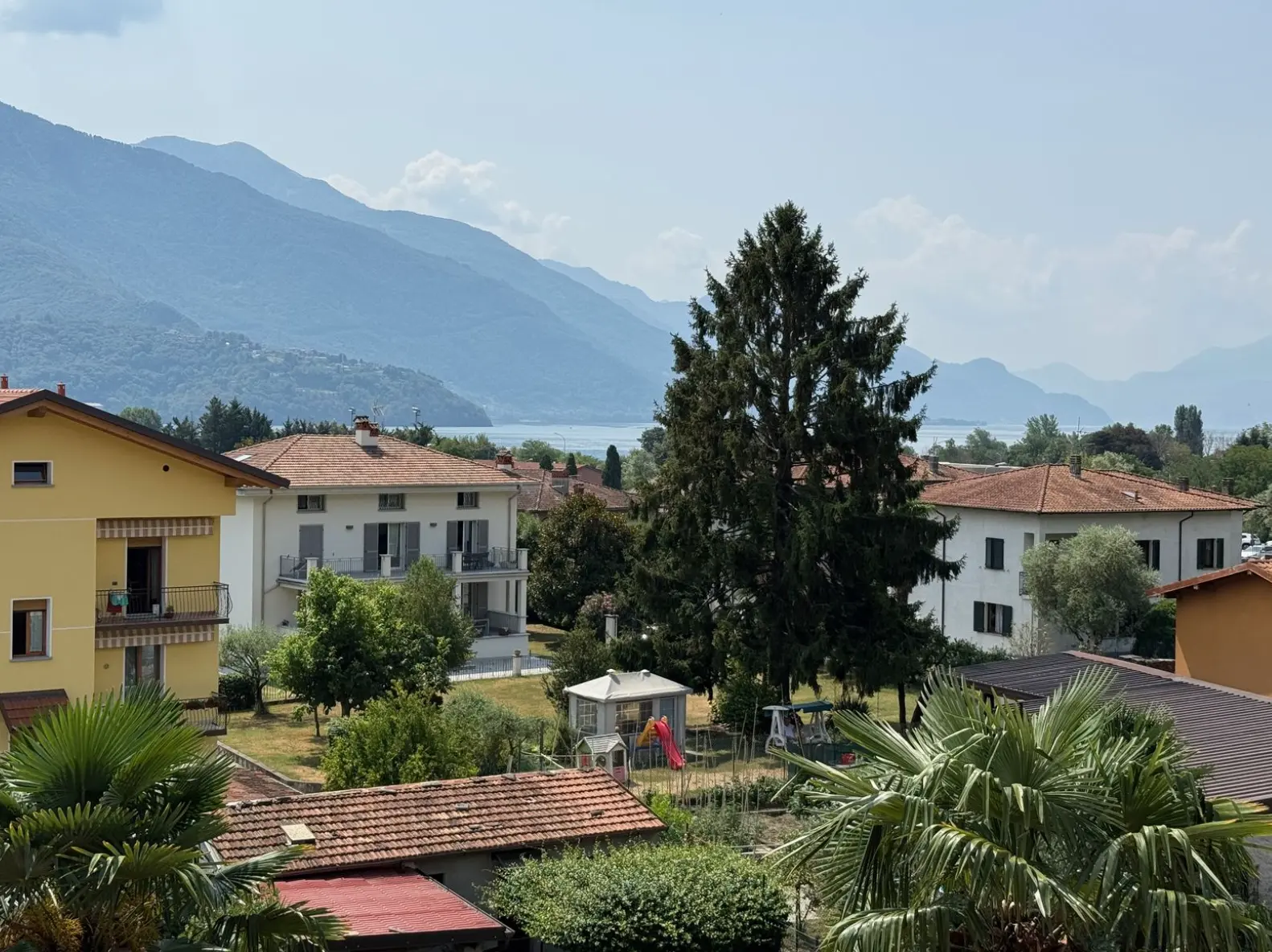 A Balcony over Gravedona, Lake Como — Lake Como, Italy — photo 5