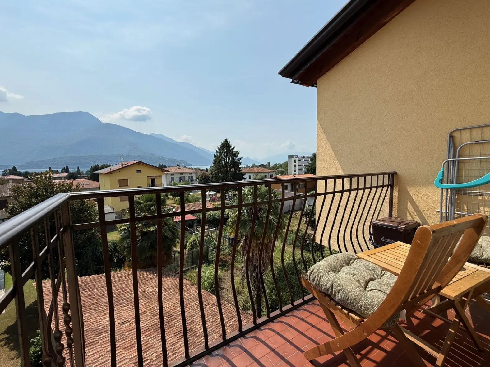 A Balcony over Gravedona, Lake Como — Lake Como, Italy — photo 4