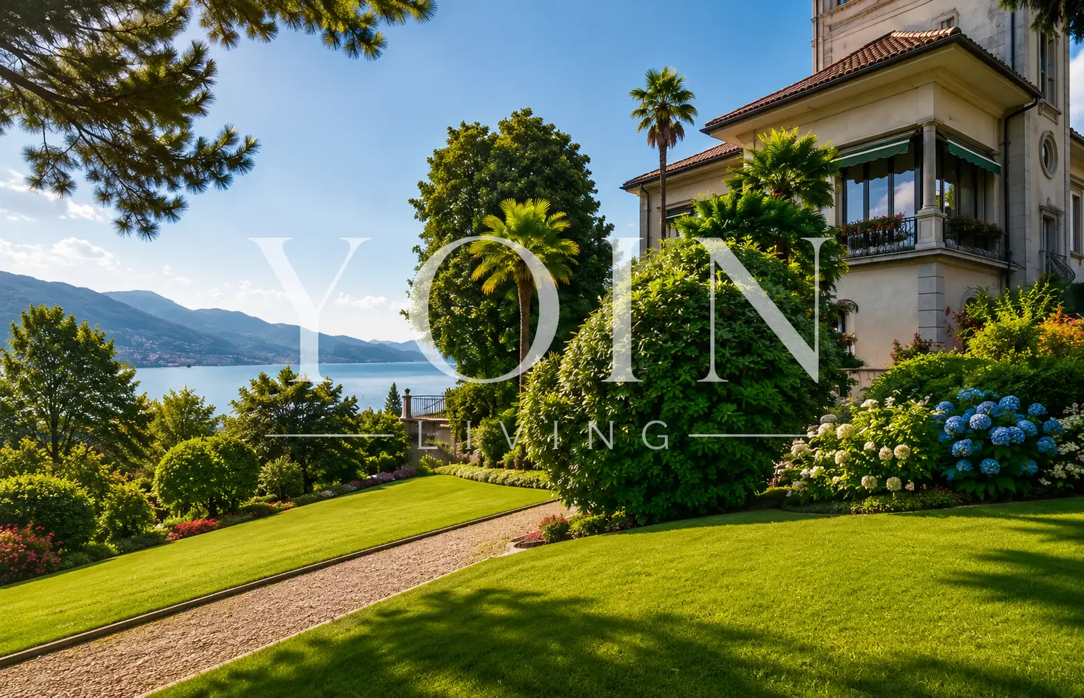 Liberty Villa Portion, Baveno, context detail